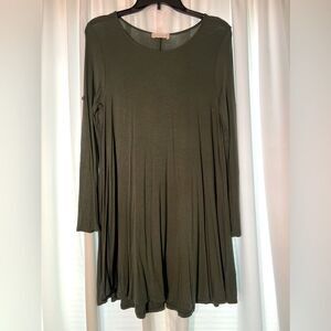 Altar’d State Forest Green Dress
